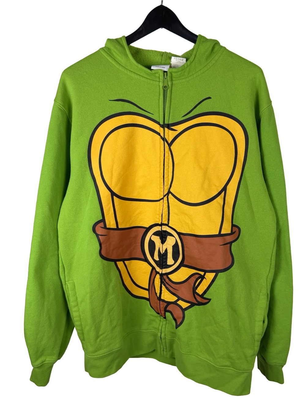 Mens 2014 Nickelodeon Teenage Mutant Ninja Turtles Promo Hoodie Size XL